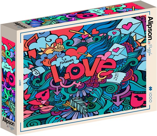 Alipson Puzzle - Liebe Puzzle 1000 Teile für Erwachsene-2