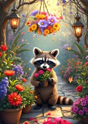 Alipson Puzzle Raccoon's Secret Garden - 500 pieces