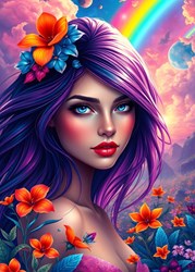 Alipson Puzzle Rainbow Girl - 500 pieces
