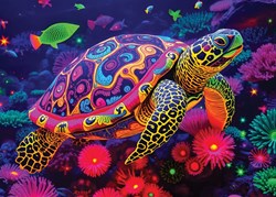 Alipson Puzzle Rainbow Turtle - 500 pieces