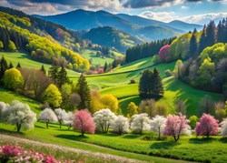 Alipson Puzzle Spring Walk - 500 pieces
