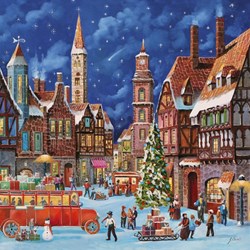 Alipson Puzzle Marktplatz 1000 Teile Puzzle für Erwachsene und Kinder