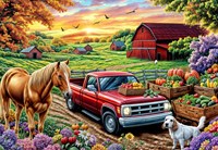 Alipson Puzzle Legespiel Welcoming - 1000 Teile mehrfarbig