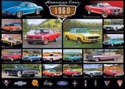 Eurographics puzzle American Cars of the 1960s - 1000 Teile