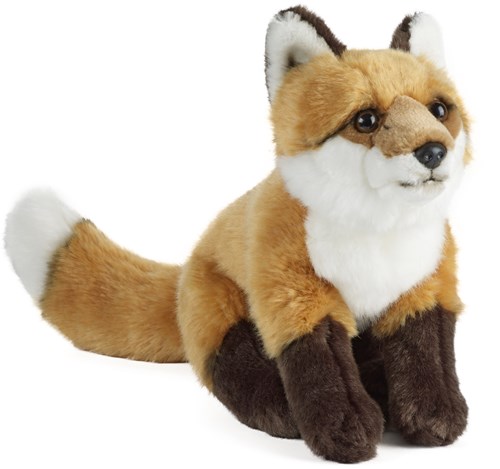 Living Nature Plüsch Fuchs groß - realistisches Kuscheltier