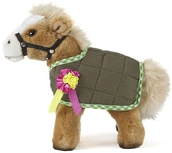 Living Nature Peluche Cheval avec Veste 23cm