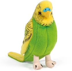 Living Nature Peluche Perruche Jaune avec Son