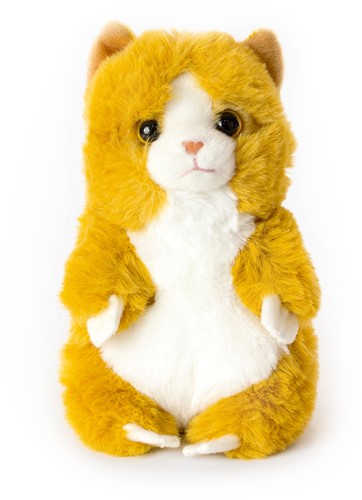 Living Nature knuffel Babies Ginger Kitten 17cm