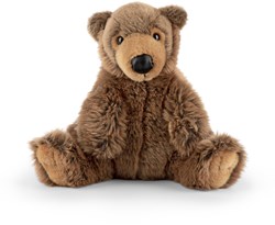 Living Nature Kuscheltier Braunbär mit Sound 24cm
