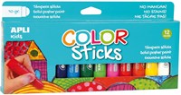 APLI Kids APLI - Color Stick Thick Basic 12 Farben