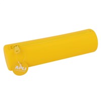APLI Kids Federmäppchen Silikon soft touch gelb - flexibel und wasserfest
