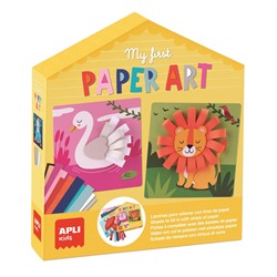 APLI Kids APLI - Mijn eerste papier kunst (6 kaarten en papier en lijm
