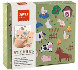 APLI Kids APLI - Stickers Doos Dieren En Hun Habitat
