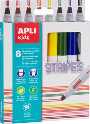 APLI Kids APLI - Stripes Stiften 8 stuks