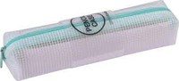 APLI Kids Federmäppchen zipperbag blau transparent PVC
