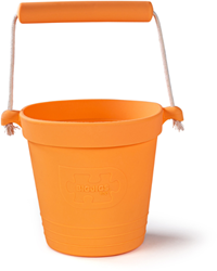 Bigjigs Silikon-Eimer - apricot orange