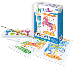 SentoSphère Aquarellum Mini Carrouselpaarden