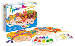 Sentosphère coffret masques de princesses aquarelle pour enfants