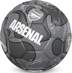 Team Merchandise 32 Panel Camo Signature Football - Arsenal - 5 - Silver