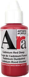 Ara Ara Acrylverf Cadmium Donker Rood 100 ml