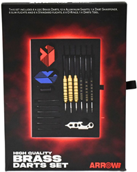 Arrow180 Brass Darts Set -  - 22g