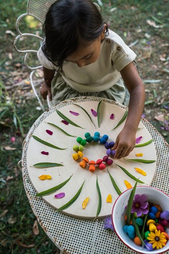 Grapat Mandala Rainbow Mushrooms-2