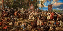 Castorland Art Collection - Kosciuszko at Raclawice, Jan Matejko - 4,000 pieces
