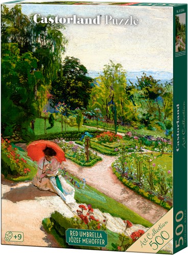 Castorland Art Collection - Red Umbrella, Józef Mehoffer - 500 pieces-2