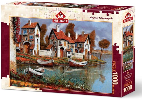 Art Puzzle puzzle Italie Case a Cerchio - 1000 pièces art-2
