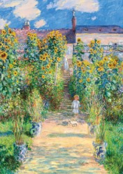 Art Puzzle puzzle Claude Monet jardin Vétheuil 1000 pièces art