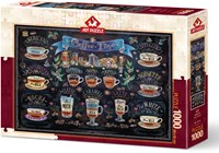 Art Puzzle Coffee Time Puzzle - 1000 Teile buntes Puzzlespaß-2