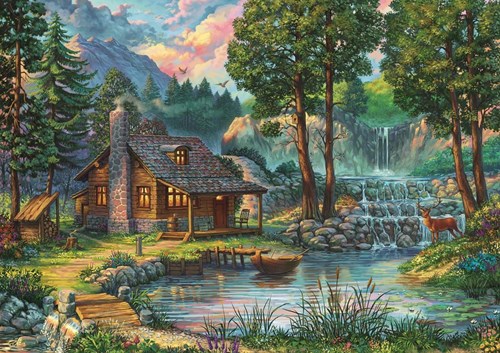 Art Puzzle puzzle Fairytale House - 1000 pièces maison de conte de fées