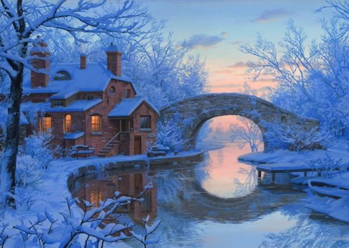 Art Puzzle Puzzle Frosted Dream - 1000 Teile für Erwachsene
