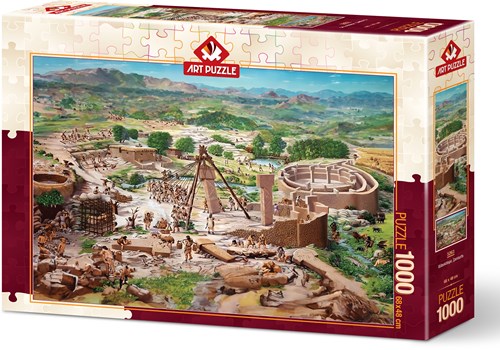 Art Puzzle Puzzle Göbeklitepe Sanliurfa - 1000 Teile Puzzle-2