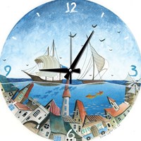 Art Puzzle puzzle horloge Aqua City - puzzle 570 pièces multicolore