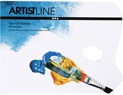ArtistLine Abreißpalettenpapier 31x23cm 40 Blatt Malpalette Papier