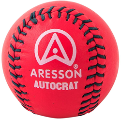 Aresson balle de rounders Autocrat rose 19,5 cm balle de sport en cuir