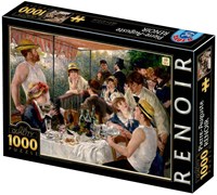 D-Toys puzzle art Renoir Le Déjeuner des Canotiers 1000 pièces-2