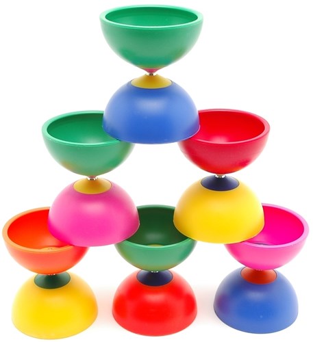 Mr Babache Diabolo Spielzeug Millenium Rainbow für Anfänger