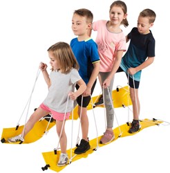 Spordas Team Traks jeu de coordination en vinyle pour 5 enfants
