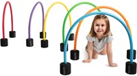 Spordas arches de ramper en mousse set de 6 couleurs - arche de ramper réglable-2