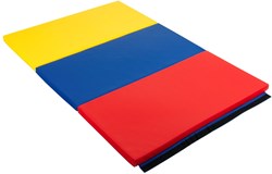Spordas tapis de gym pliable coloré avec velcro pour enfants