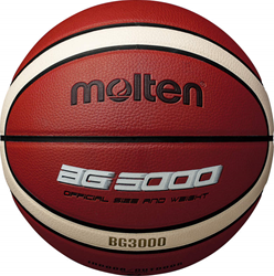 Molten 3000 Synthetic Basketball - Tan/White - 5