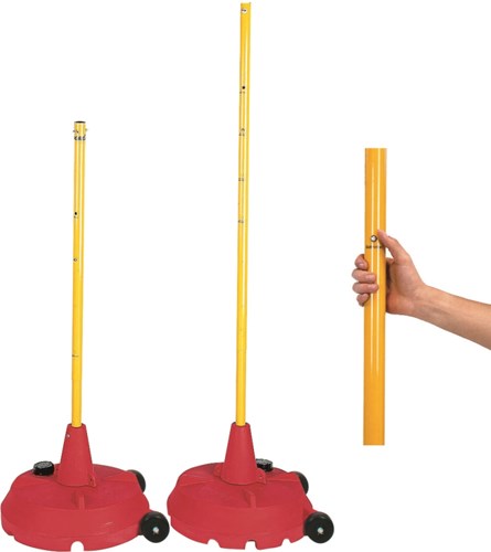 Spordas poteau de volley réglable - accessoire sportif pour Big Red Base-2