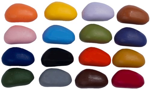 Megaform Wachsmalstifte Crayon Rocks 16 Farben ökologisch und sicher-2