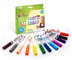 Crayola mini kids auswaschbare Filzstifte 12 Stück Malspaß