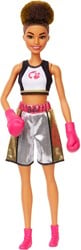 Barbie GTW38 - Pastaköchin-Puppe (ca. 30 cm) mit buntem Oberteil, Hose mit Nudel-Aufdruck, Kochmütze, Topf und Pasta-Schneider, Spielzeug Geschenk für Kinder ab 3 Jahren