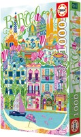 Educa Barcelona by Car Pintos - 1,000 pieces-2