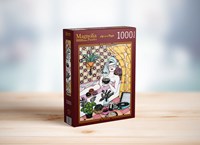 Magnolia Puzzle Bad und Cerealien - 1000 Teile Puzzle Spiel-2