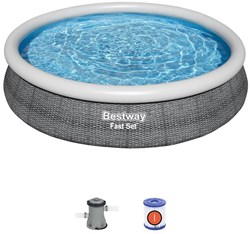Bestway FastSet zwembad 366x76cm m. pomp